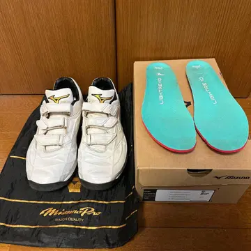 미즈노 프로 업 슈즈 화이트