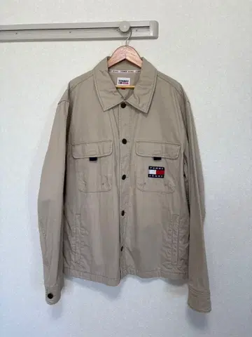 TOMMY JEANS 베이지 자켓