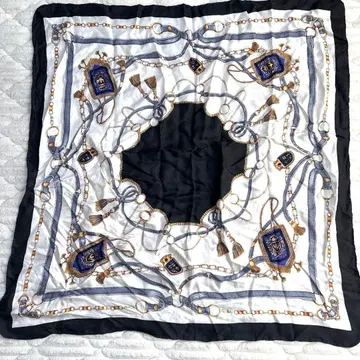 실크 100% 스카프