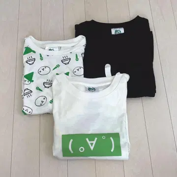 가수 시인 T셔츠 3장 세트 미사용