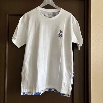 그라니프 해양 생물 프린트 반팔 T셔츠 화이트