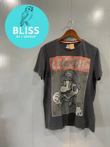 구제 의류 Nintendo 슈퍼 마리오 T셔츠
