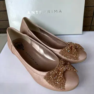 ANTEPRIMA 비쥬 리본 플랫슈즈