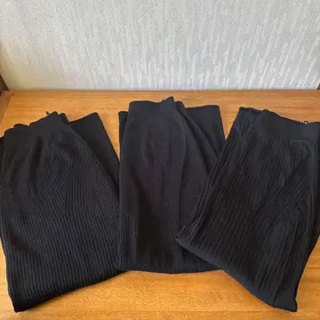 마메쿠로구치 x 유니클로 콜라보 스커트 3종 세트