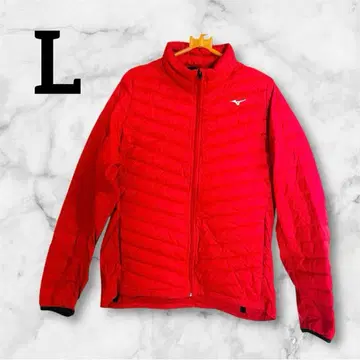 [ 새상품급 ] 미즈노 골프 패딩 자켓 L 레드 경량 511010824