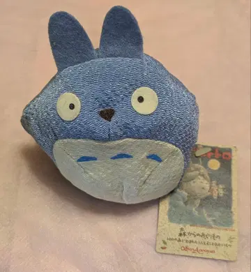 단종 레어 새상품 오테다마 토토로 중간 토토로 산 아로 지브리 레트로