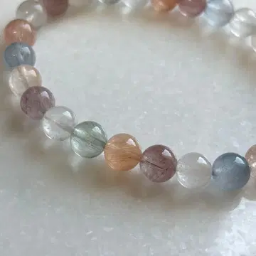 고품질 토끼털 루틸 팔찌