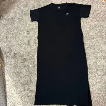 더 노스페이스 블랙 티셔츠 원피스 반팔