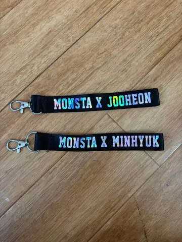 몬스타엑스 주헌 민혁 키링 세트