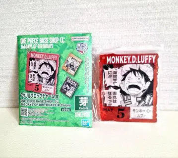 원피스 베이스샵 복권 루피 아크릴 블록 참