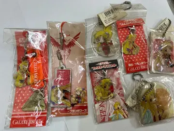 갤럭시 엔젤 란화 플랑부아즈 러버 마스코트 키링 세트