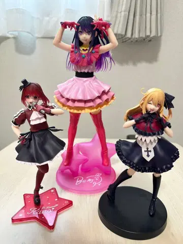 최애의 아이 피규어 세트 상자 없음