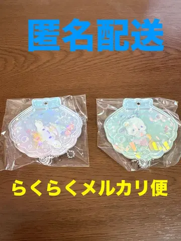 [ 익명 배송 ] 산리오 커스텀 아크릴 참 머메이드 시나몬과 포차코