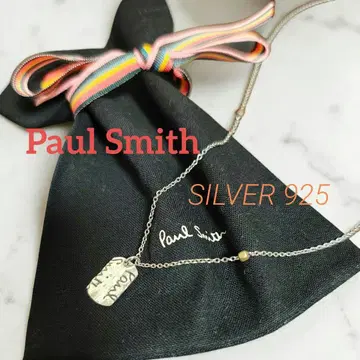 Paul Smith 폴스미스 펜던트 목걸이 SV925 수납 봉투 포함