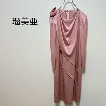 c0102 [ 루미아 ] 원피스 퍼프 슬리브 드레이프 디자인 9호