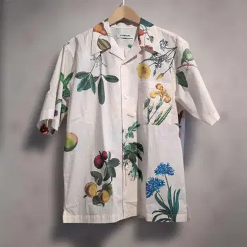 25SS CABAN Green Shower 프린트 반팔 셔츠 캐번