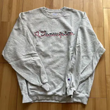 Champion 그레이 맨투맨 X-LARGE