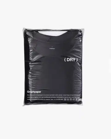 Graphpaper DRY 2-Pack 크루넥 티셔츠 (1개)