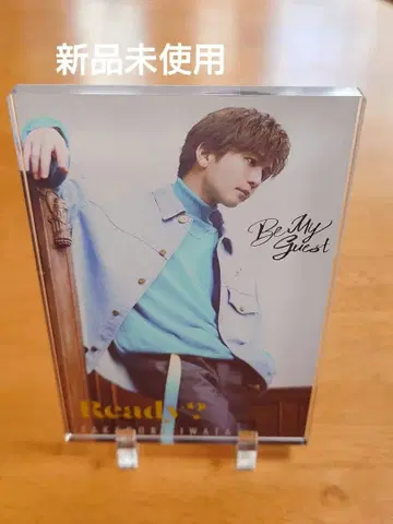 [미사용 새상품] 이와타 타카노리 아크릴 블록 Ready?