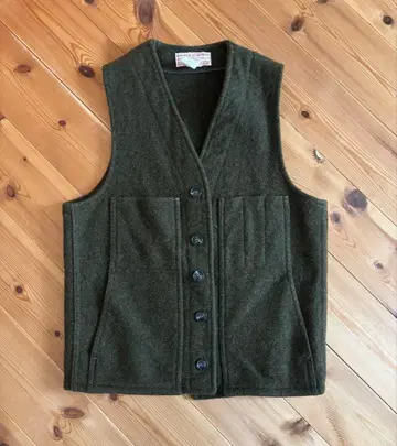 FILSON 필슨 울 베스트 올리브 36 USA제