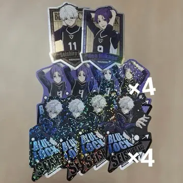 블루 록 나기 세이시로 미카게 레오 씰 묶음 판매