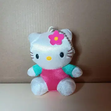 헬로키티 볼체인 봉제 인형 마스코트 카오하나 레트로 레어