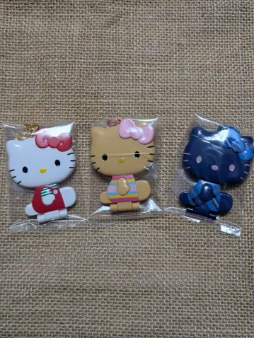 헬로키티 거울 컬렉션 포함 구미 3개 묶음 판매