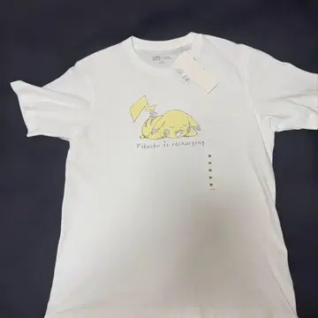 단종 UT 피카츄 충전 중 티셔츠 유니클로