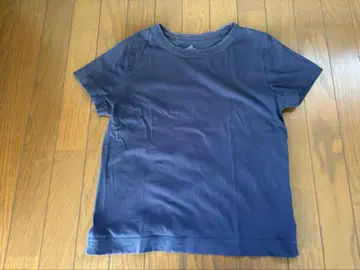 45rpm 여성용 네이비 반팔 티셔츠