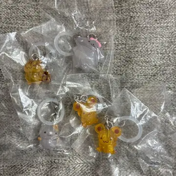 폼폼푸딩 메지루시 액세서리 5개 세트 마카롱 베이글 머핀 스콘