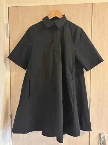 시착만 한 상품 ZARA 자라 ZW COLLECTION 포플린 숏 원피스