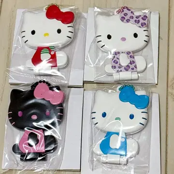 산리오 헬로키티 거울 컬렉션 포함 구미 키티 4개 세트
