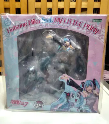 미개봉 정품 하츠네 미쿠 feat. MY LITTLE PONY 피규어