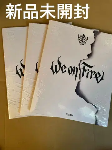 &TEAM [ We on Fire ] 초회 한정판 3장 세트