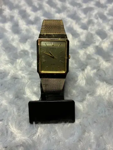 ALBA ESTATE 손목시계 골드 스퀘어