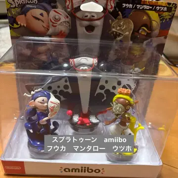 스플래툰 amiibo 후카 만타로 우츠호