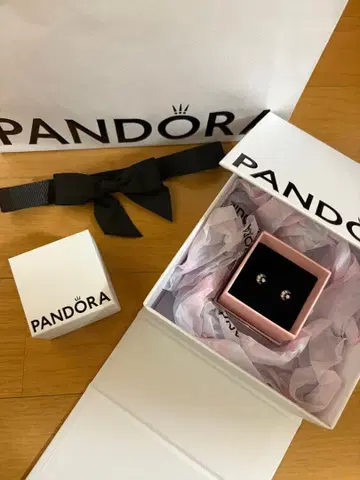 판도라 귀걸이 (Sparkling Moon & Star)