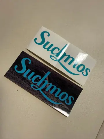 Suchmos 로고 스티커 2장 세트