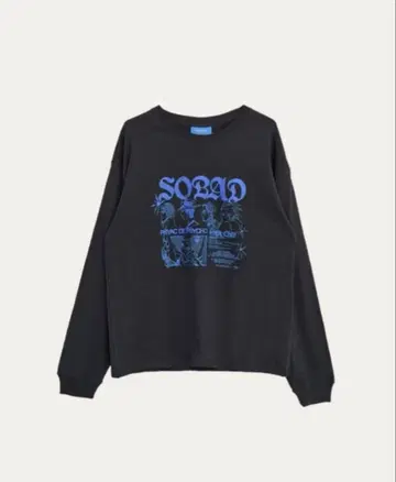 King Gnu SOBAT 롱T M 사이즈 Sumi Black