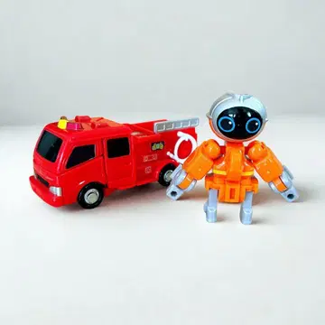 토미카 조브레이버 파이어브레이버 모리타 CD-I형 펌프 소방차