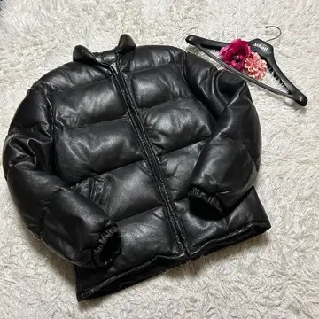 Schott 샷 램 가죽 다운 자켓 USA 두꺼운 울트라 웜 36