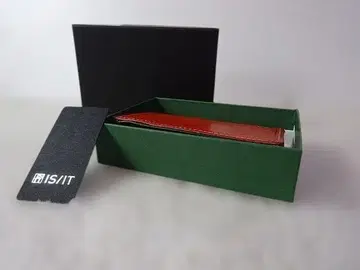 [ 새상품/정품 ] IS/IT (이즈잇) 명함지갑/오렌지 8,250엔-