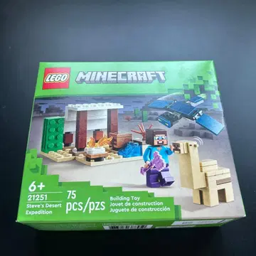 LEGO Minecraft 스티브의 사막 탐험 21251