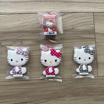 초코 박스 피규어 컬렉션 키티 거울 컬렉션 4점 세트