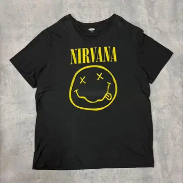 nirvana 니르바나 밴드T셔츠 커트 코베인 XXL 그레이