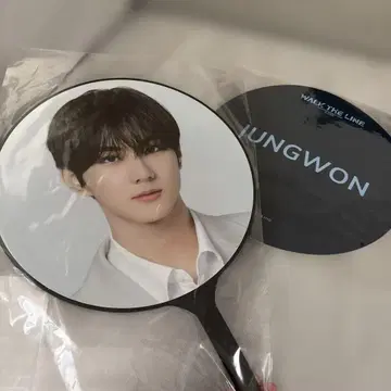 ENHYPEN 정원 JUNGWON 부채 WALK THE LINE
