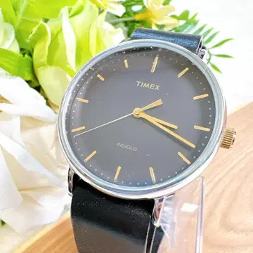 가동품 타이맥스 TIMEX 위켄더 페어필드 남성용 손목시계