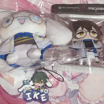 니지산지 EN 아이크 봉제 인형 니지페펫 산리오 콜라보