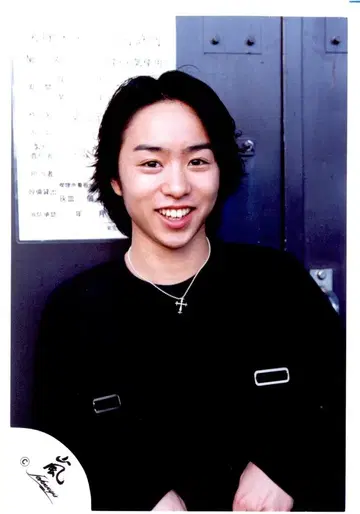 아라시 00년 불본 푸치 시리즈 CM 촬영 사쿠라이 쇼 공식 사진 *1장