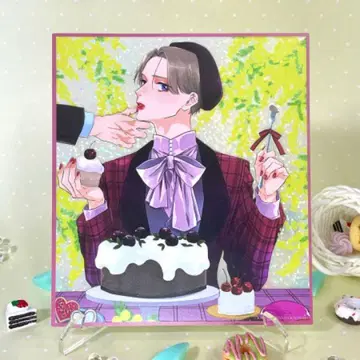 퍼펙트 어딕션 4 코미코미 스튜디오 특전 아크릴 색지 미야마 카오루코